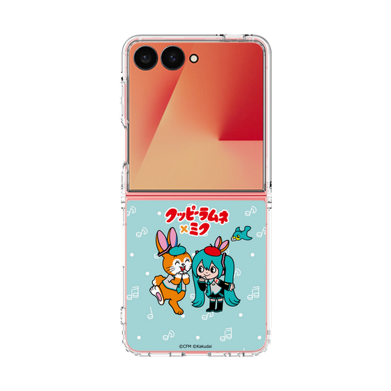 Clear Case［ Hatsune Miku × Kuppy Ramune – Hatsune Miku × Kuppy – Chibi Illustration ］