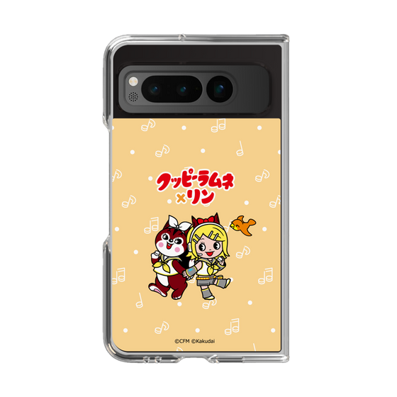 Clear Case［ Hatsune Miku × Kuppy Ramune – Kagamine Rin × Ram – Chibi Illustration ］