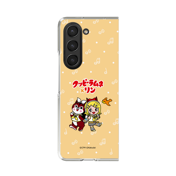 Clear Case［ Hatsune Miku × Kuppy Ramune – Kagamine Rin × Ram – Chibi Illustration ］