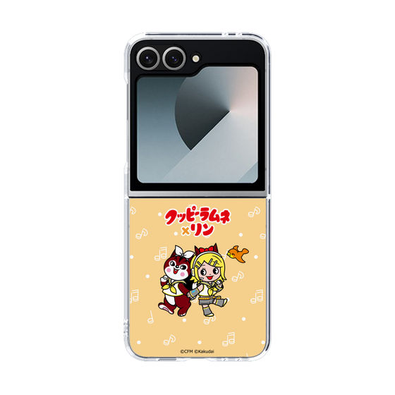 Clear Case［ Hatsune Miku × Kuppy Ramune – Kagamine Rin × Ram – Chibi Illustration ］