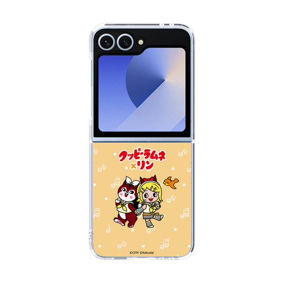 Clear Case［ Hatsune Miku × Kuppy Ramune – Kagamine Rin × Ram – Chibi Illustration ］