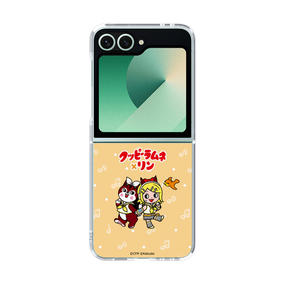 Clear Case［ Hatsune Miku × Kuppy Ramune – Kagamine Rin × Ram – Chibi Illustration ］