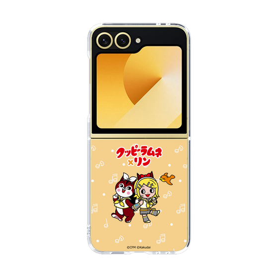 Clear Case［ Hatsune Miku × Kuppy Ramune – Kagamine Rin × Ram – Chibi Illustration ］