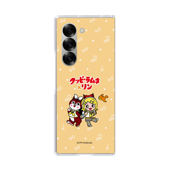 Clear Case［ Hatsune Miku × Kuppy Ramune – Kagamine Rin × Ram – Chibi Illustration ］