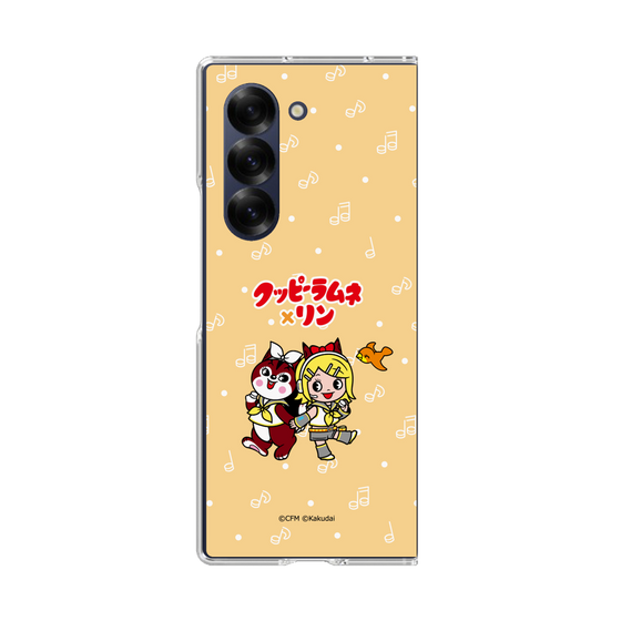 Clear Case［ Hatsune Miku × Kuppy Ramune – Kagamine Rin × Ram – Chibi Illustration ］