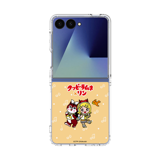 Clear Case［ Hatsune Miku × Kuppy Ramune – Kagamine Rin × Ram – Chibi Illustration ］