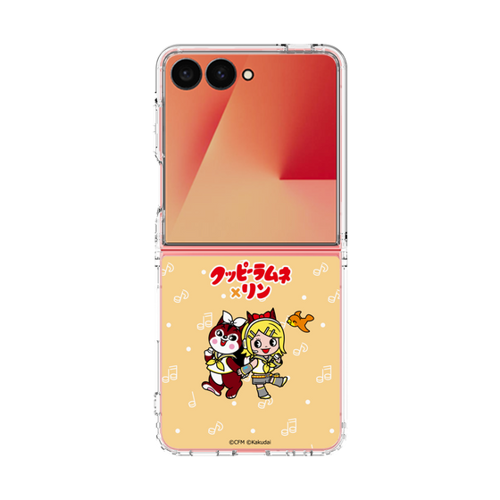 Clear Case［ Hatsune Miku × Kuppy Ramune – Kagamine Rin × Ram – Chibi Illustration ］