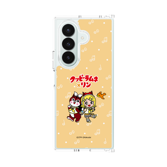 Clear Case［ Hatsune Miku × Kuppy Ramune – Kagamine Rin × Ram – Chibi Illustration ］