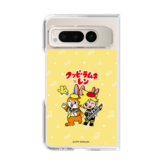 Clear Case［ Hatsune Miku × Kuppy Ramune – Kagamine Len × Kuppy – Chibi Illustration ］