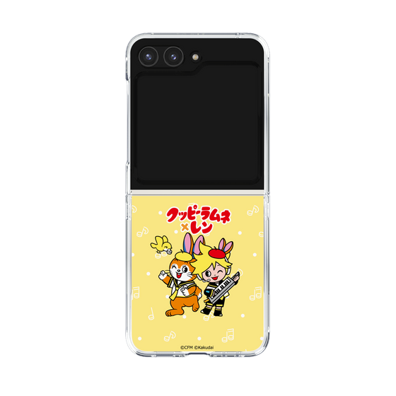 Clear Case［ Hatsune Miku × Kuppy Ramune – Kagamine Len × Kuppy – Chibi Illustration ］