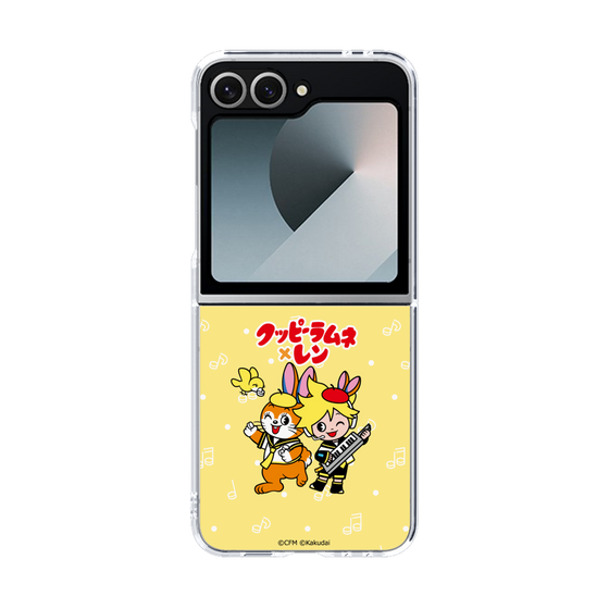 Clear Case［ Hatsune Miku × Kuppy Ramune – Kagamine Len × Kuppy – Chibi Illustration ］