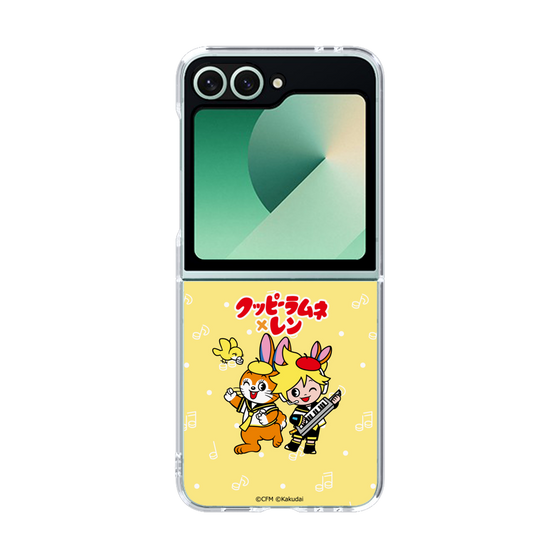 Clear Case［ Hatsune Miku × Kuppy Ramune – Kagamine Len × Kuppy – Chibi Illustration ］