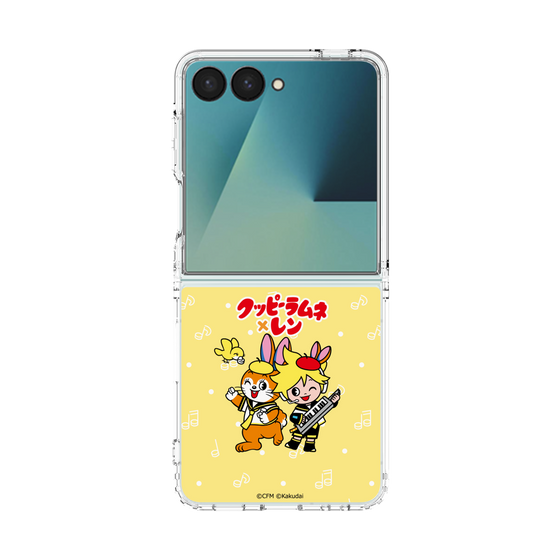 Clear Case［ Hatsune Miku × Kuppy Ramune – Kagamine Len × Kuppy – Chibi Illustration ］