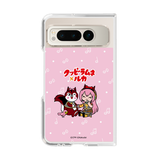 Clear Case［ Hatsune Miku × Kuppy Ramune – Megurine Luka × Ram – Chibi Illustration ］