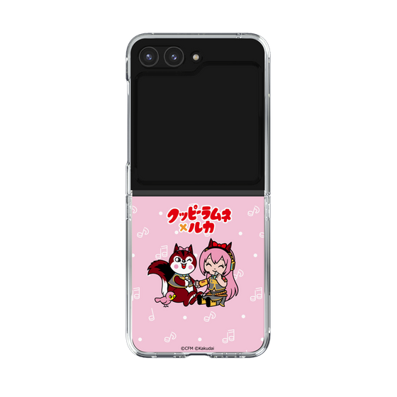 Clear Case［ Hatsune Miku × Kuppy Ramune – Megurine Luka × Ram – Chibi Illustration ］
