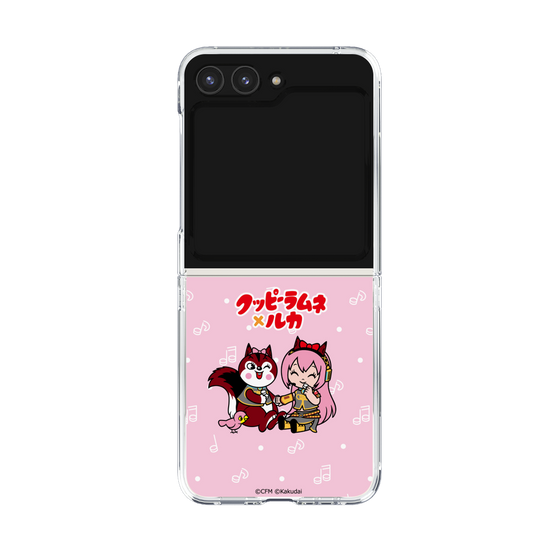 Clear Case［ Hatsune Miku × Kuppy Ramune – Megurine Luka × Ram – Chibi Illustration ］