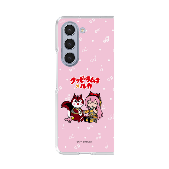 Clear Case［ Hatsune Miku × Kuppy Ramune – Megurine Luka × Ram – Chibi Illustration ］