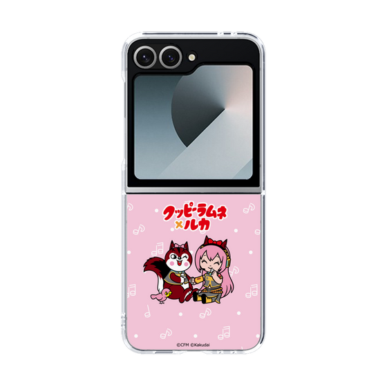 Clear Case［ Hatsune Miku × Kuppy Ramune – Megurine Luka × Ram – Chibi Illustration ］
