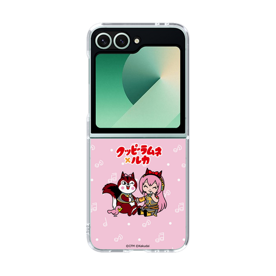 Clear Case［ Hatsune Miku × Kuppy Ramune – Megurine Luka × Ram – Chibi Illustration ］