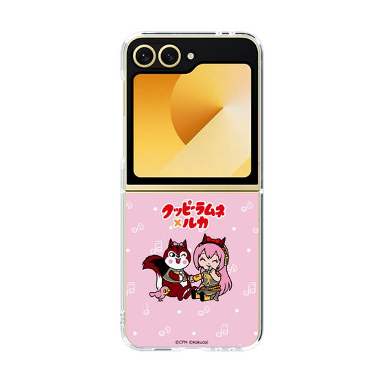 Clear Case［ Hatsune Miku × Kuppy Ramune – Megurine Luka × Ram – Chibi Illustration ］
