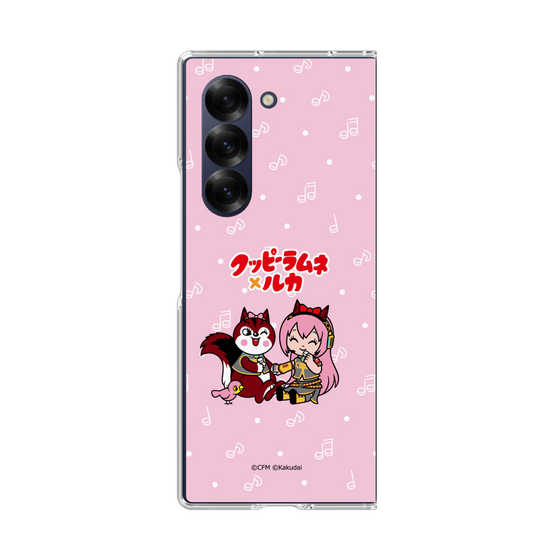 Clear Case［ Hatsune Miku × Kuppy Ramune – Megurine Luka × Ram – Chibi Illustration ］