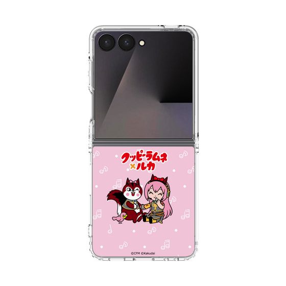 Clear Case［ Hatsune Miku × Kuppy Ramune – Megurine Luka × Ram – Chibi Illustration ］