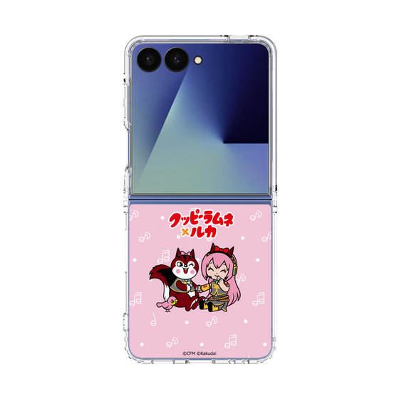 Clear Case［ Hatsune Miku × Kuppy Ramune – Megurine Luka × Ram – Chibi Illustration ］