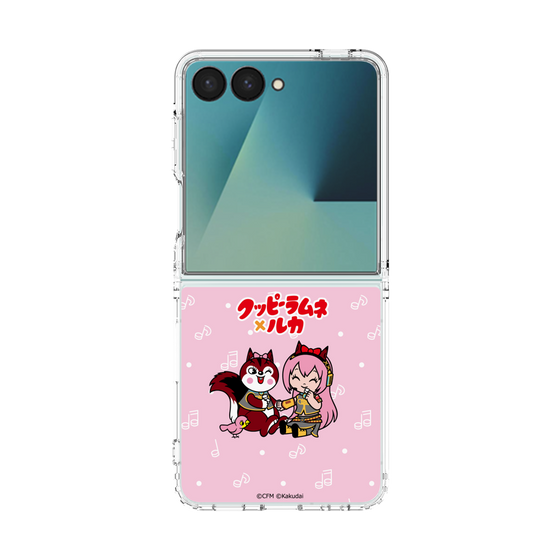 Clear Case［ Hatsune Miku × Kuppy Ramune – Megurine Luka × Ram – Chibi Illustration ］