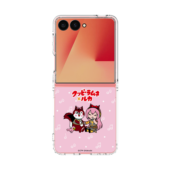 Clear Case［ Hatsune Miku × Kuppy Ramune – Megurine Luka × Ram – Chibi Illustration ］