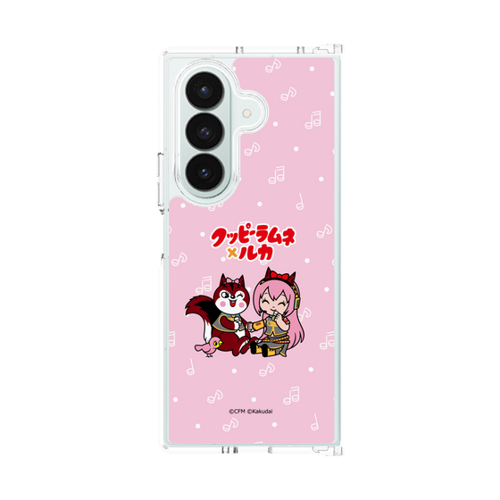 Clear Case［ Hatsune Miku × Kuppy Ramune – Megurine Luka × Ram – Chibi Illustration ］