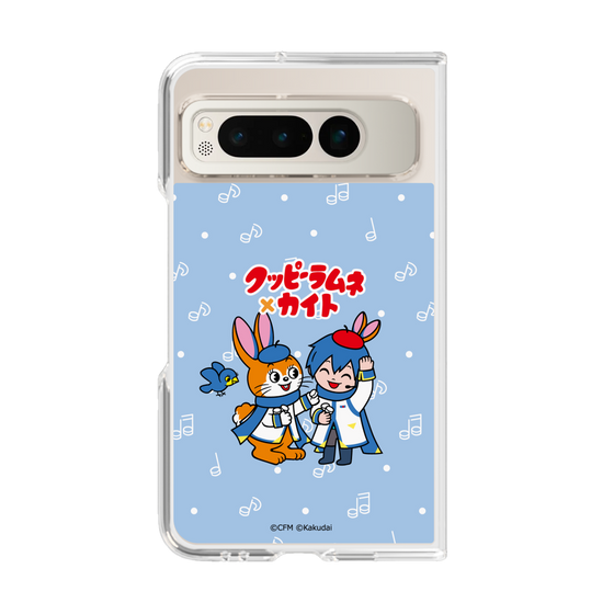 Clear Case［ Hatsune Miku × Kuppy Ramune – KAITO × Kuppy – Chibi Illustration ］