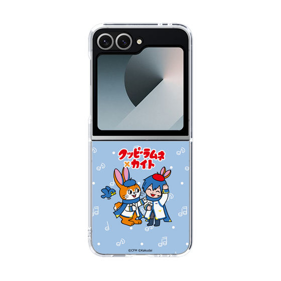Clear Case［ Hatsune Miku × Kuppy Ramune – KAITO × Kuppy – Chibi Illustration ］