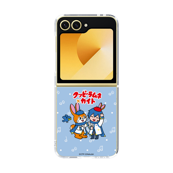 Clear Case［ Hatsune Miku × Kuppy Ramune – KAITO × Kuppy – Chibi Illustration ］