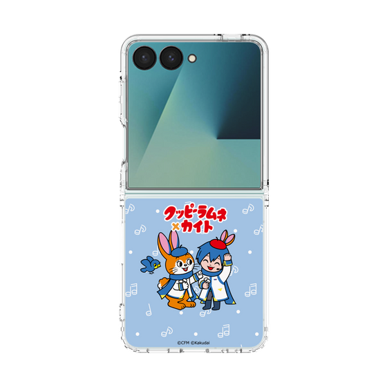 Clear Case［ Hatsune Miku × Kuppy Ramune – KAITO × Kuppy – Chibi Illustration ］