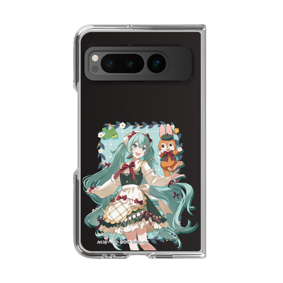 Clear Case［ Hatsune Miku × Kuppy Ramune – Hatsune Miku × Kuppy – Full-body Illustration 1 ］