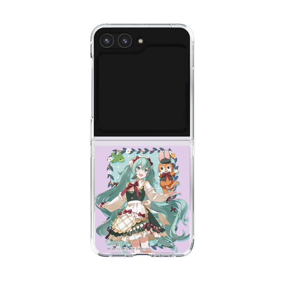 Clear Case［ Hatsune Miku × Kuppy Ramune – Hatsune Miku × Kuppy – Full-body Illustration 1 ］