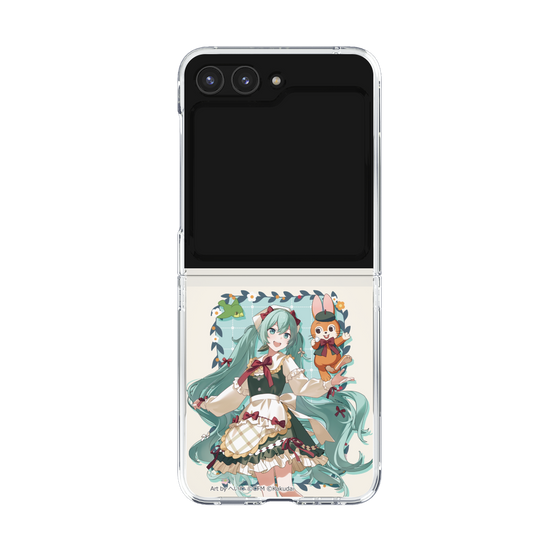 Clear Case［ Hatsune Miku × Kuppy Ramune – Hatsune Miku × Kuppy – Full-body Illustration 1 ］