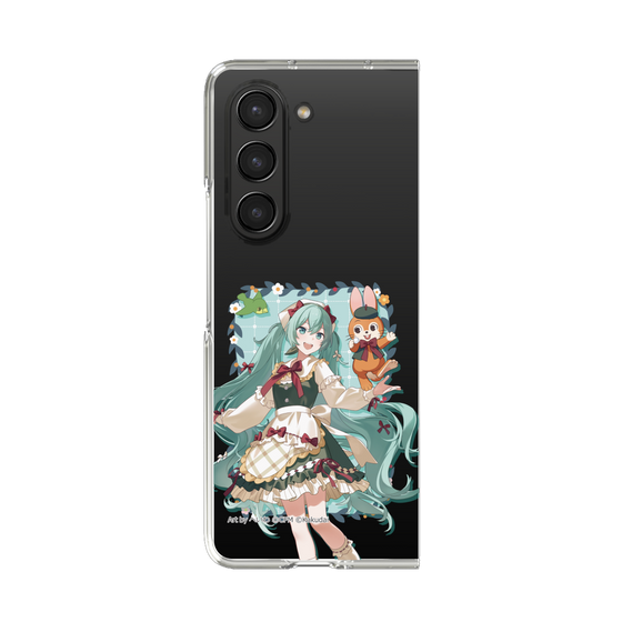 Clear Case［ Hatsune Miku × Kuppy Ramune – Hatsune Miku × Kuppy – Full-body Illustration 1 ］