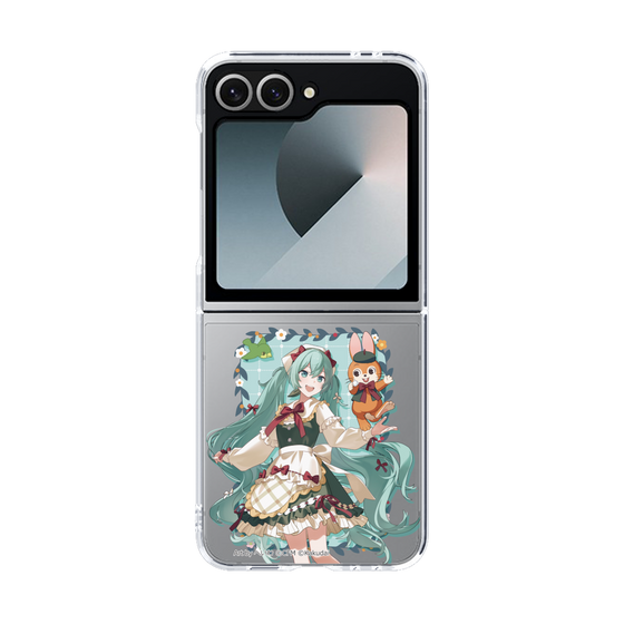 Clear Case［ Hatsune Miku × Kuppy Ramune – Hatsune Miku × Kuppy – Full-body Illustration 1 ］