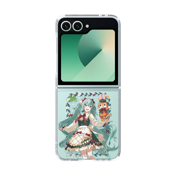 Clear Case［ Hatsune Miku × Kuppy Ramune – Hatsune Miku × Kuppy – Full-body Illustration 1 ］