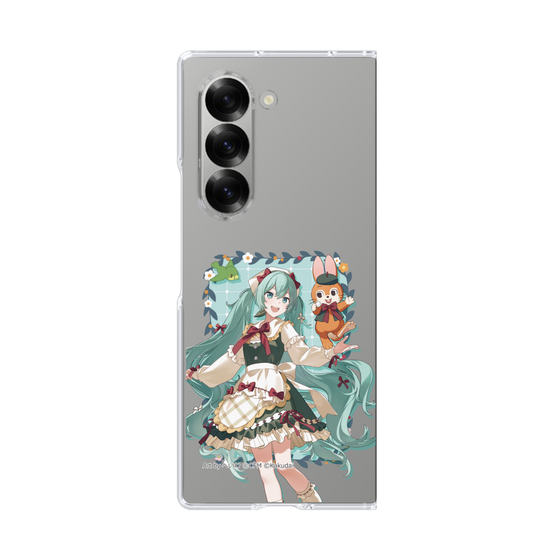 Clear Case［ Hatsune Miku × Kuppy Ramune – Hatsune Miku × Kuppy – Full-body Illustration 1 ］
