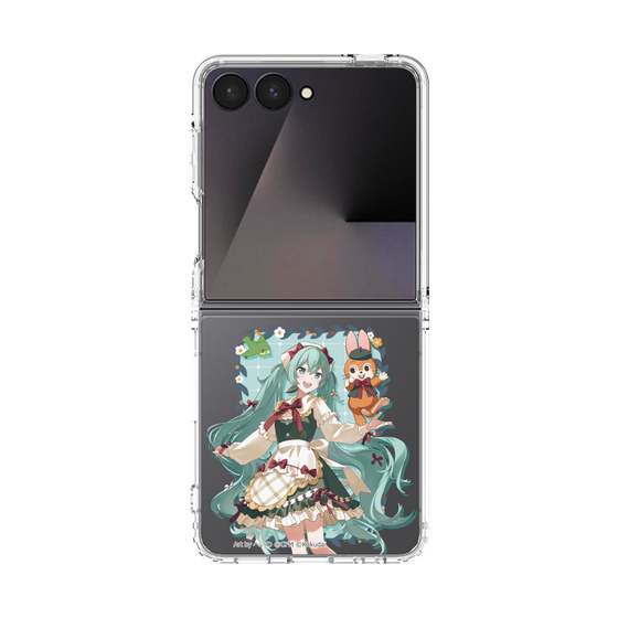 Clear Case［ Hatsune Miku × Kuppy Ramune – Hatsune Miku × Kuppy – Full-body Illustration 1 ］