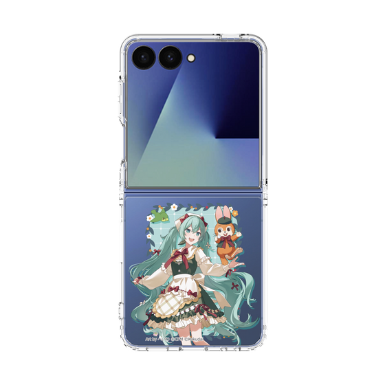 Clear Case［ Hatsune Miku × Kuppy Ramune – Hatsune Miku × Kuppy – Full-body Illustration 1 ］