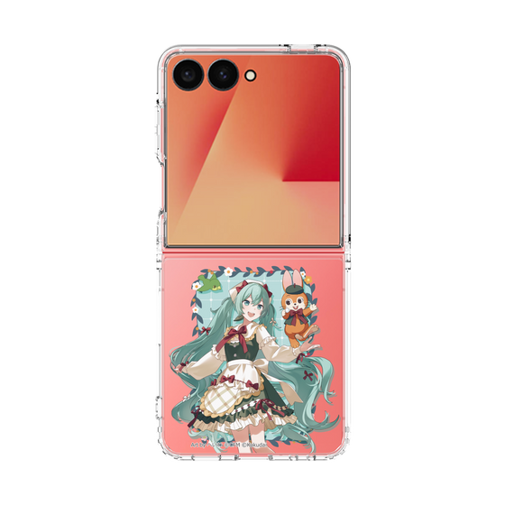 Clear Case［ Hatsune Miku × Kuppy Ramune – Hatsune Miku × Kuppy – Full-body Illustration 1 ］