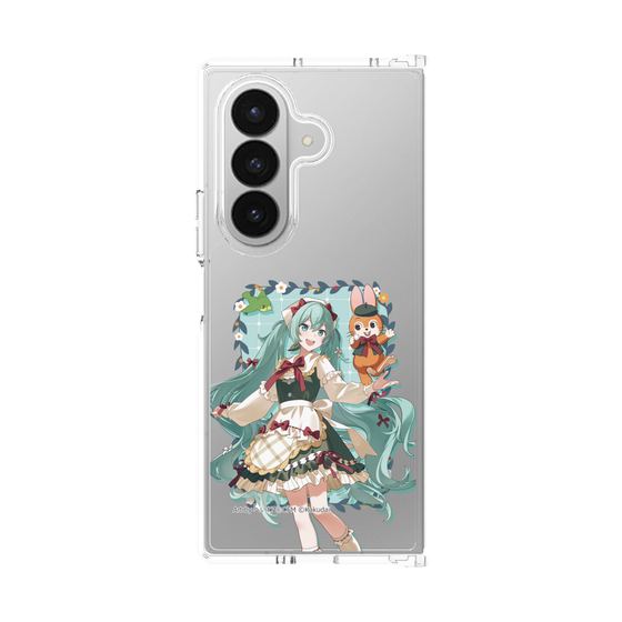 Clear Case［ Hatsune Miku × Kuppy Ramune – Hatsune Miku × Kuppy – Full-body Illustration 1 ］