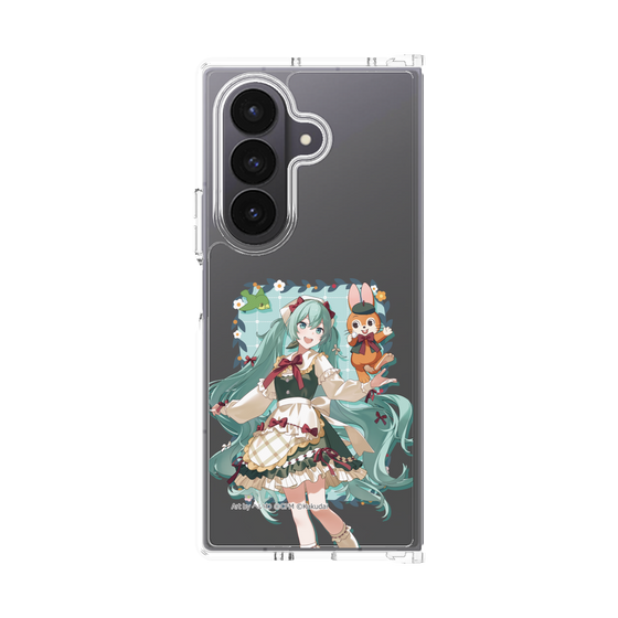 Clear Case［ Hatsune Miku × Kuppy Ramune – Hatsune Miku × Kuppy – Full-body Illustration 1 ］