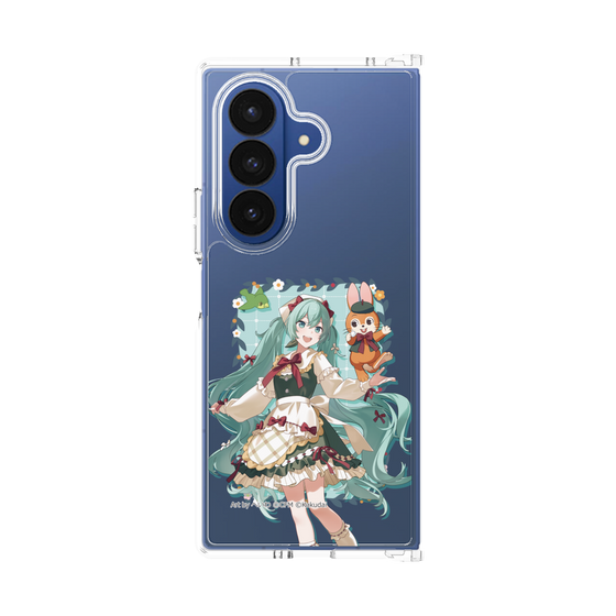 Clear Case［ Hatsune Miku × Kuppy Ramune – Hatsune Miku × Kuppy – Full-body Illustration 1 ］