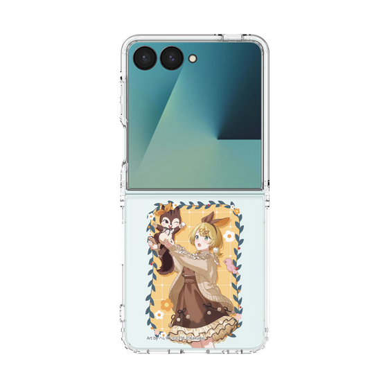 Clear Case［ Hatsune Miku × Kuppy Ramune – Kagamine Rin × Ram – Full-body Illustration 1 ］