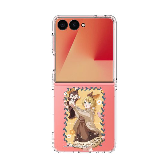 Clear Case［ Hatsune Miku × Kuppy Ramune – Kagamine Rin × Ram – Full-body Illustration 1 ］
