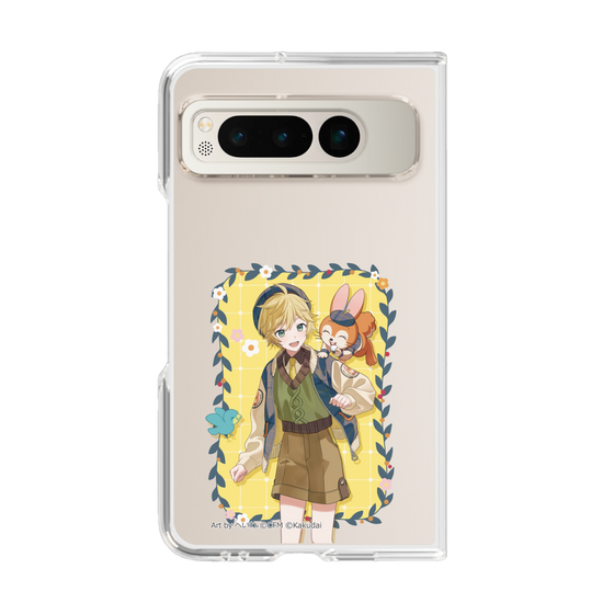 Clear Case［ Hatsune Miku × Kuppy Ramune – Kagamine Len × Kuppy – Full-body Illustration 1 ］